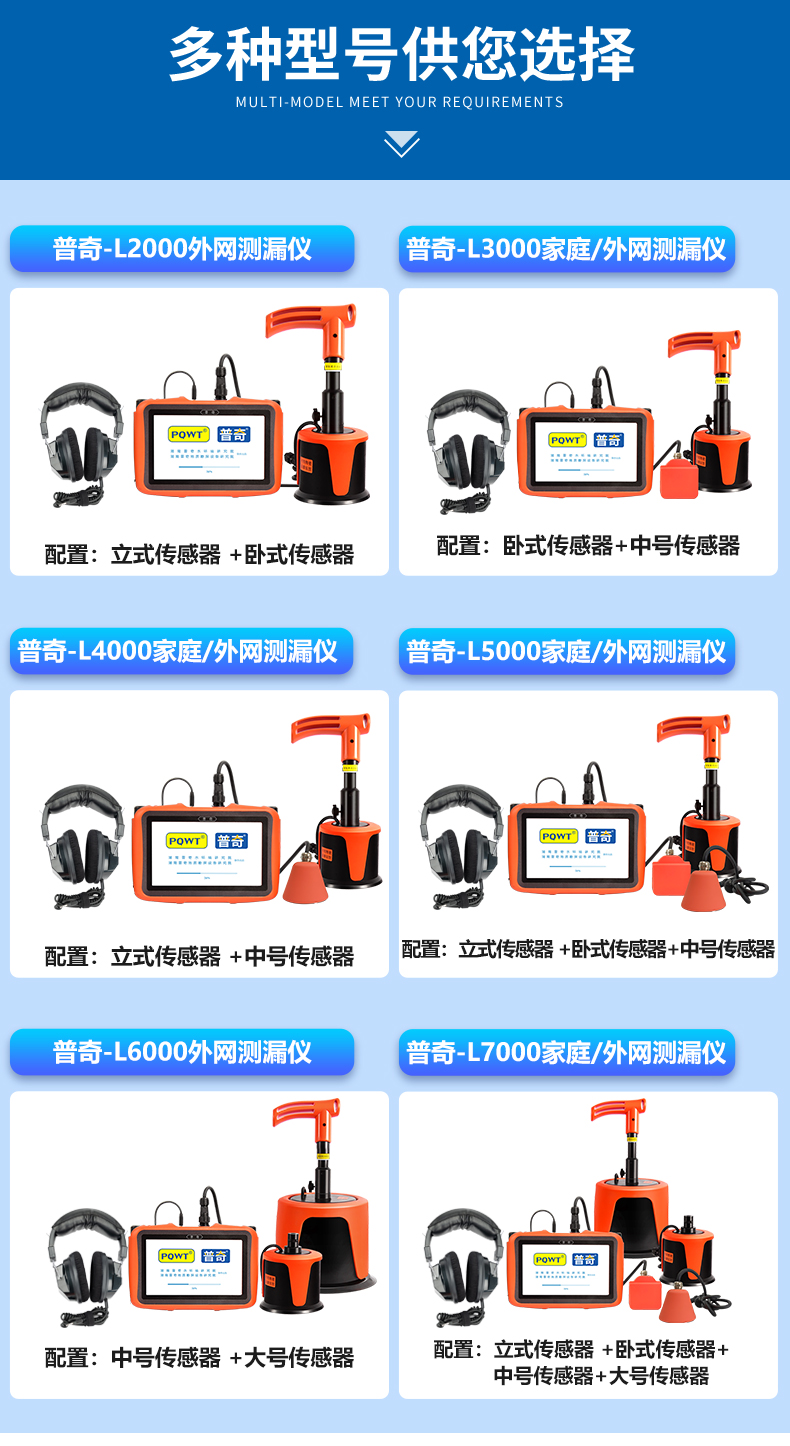 漏水探测仪型号
