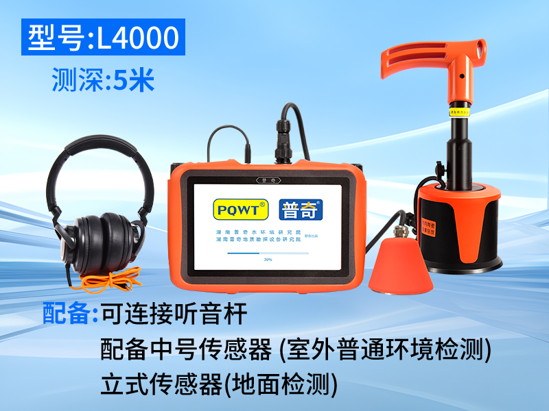 普奇L4000室内/外网漏水检测仪（双探头）